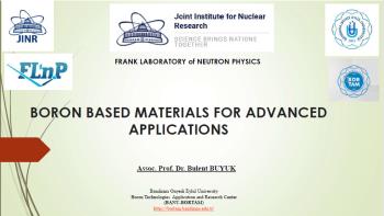 Merkez Müdürümüz JINR da sunum gerçekleştirdi.