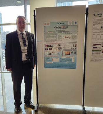 Merkez Müdürümüz BORON2025 Sempozyumunda sunum gerçekleştirdi.